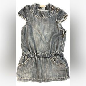 IKKS girls size 3 denim dress